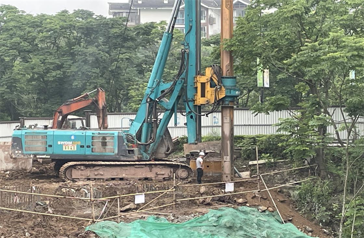 重庆市北碚区市政项目地块支路道路（一期） 2023年5月项目进程记录